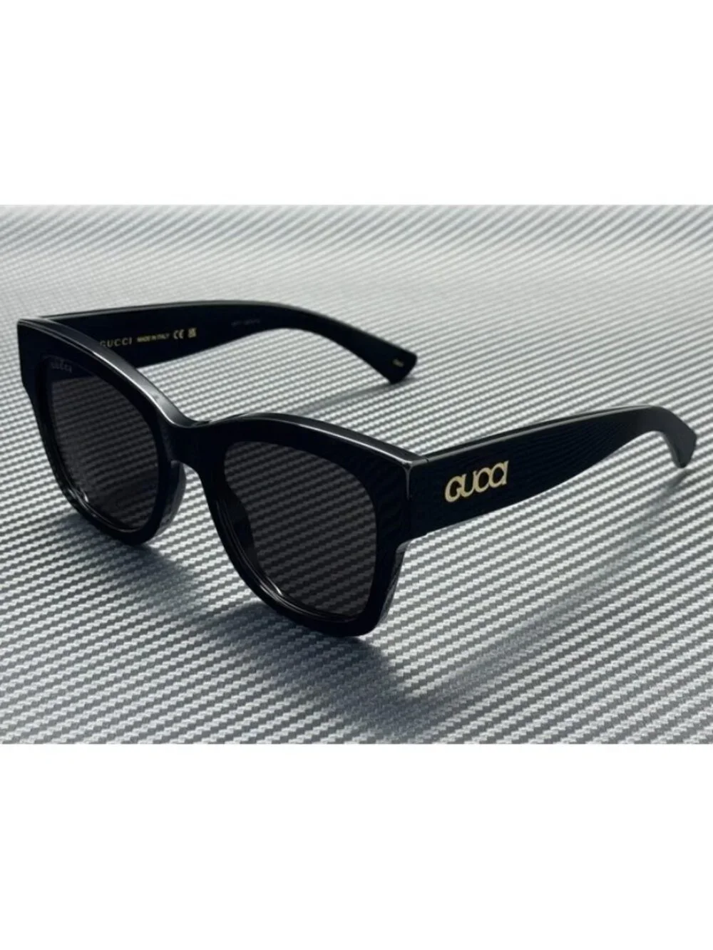 New Gucci Women Black Sunglasses 53-20-145